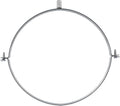 10" Inch Galvanized Pipe Hanger - Conduit Mounting Clamp - Tube Brackets - Pipe Clamps - Tube Wall Mounting Bracket Clamp - Rigid Conduit Holder - PVC and Metal Pipe Attachment Hanger