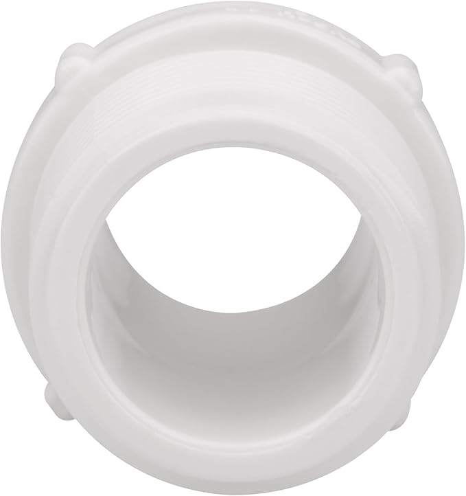 20Pack 1 Inch PVC Nipple Male Thread Coupling Adapter Connector for Thread plumbing Pipe, Home or Industrial Use, Schedule 40, (M x M)