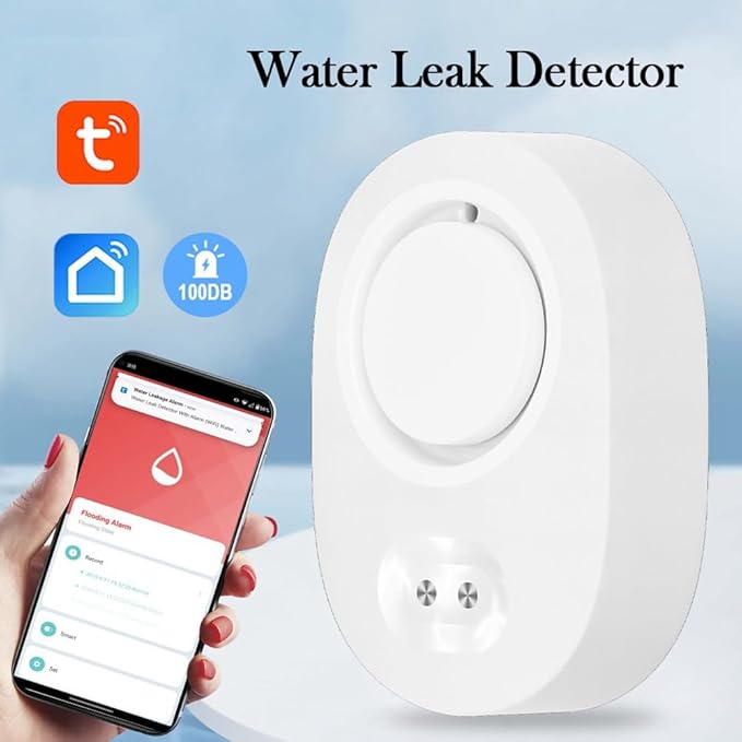 Water Leakage Detector Smart Home Alarm Tuya Water Level Sensor Water Leak Security Alarm System Home Alarm System