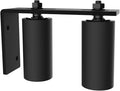 4" Gate Roller Guide with L-Bracket, Universal Adjustable Gate Guide Roller,Sliding Gate Rollers,Heavy Duty Sliding Gate Kit for Door Hardware and Sliding Gates