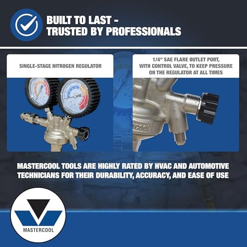 Mastercool 53010 Nitrogen Pressure Regulator Kit