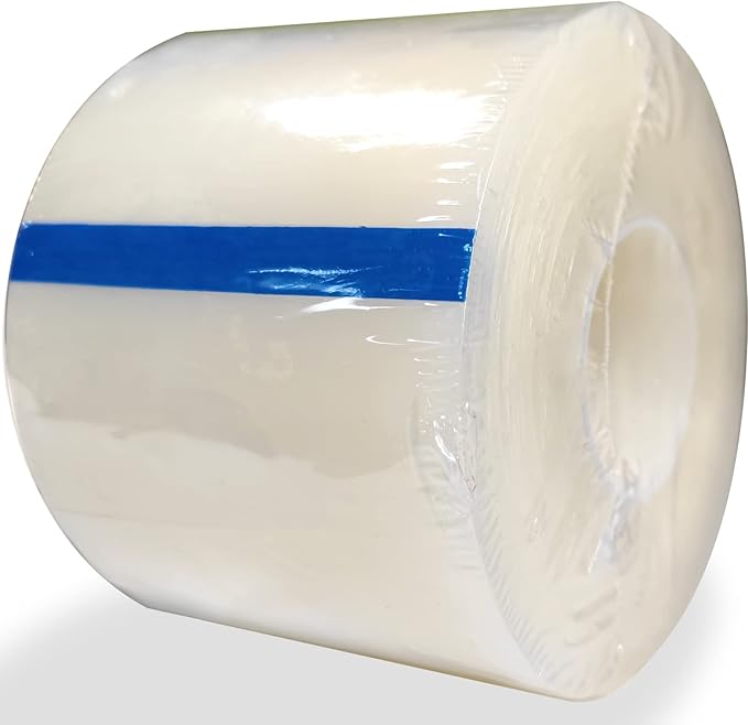 Birllaid Transparent Window Weather Sealing Tape, 3 Inch x 55 Yards (165 FT), Window AC Insulation Air Conditioner Sealing Tape, No Residue, Clear