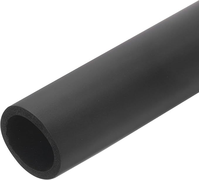 uxcell Foam Tubing for Handle Grip Support, Pipe Insulation, 35mm ID 47mm OD 1m Length Black