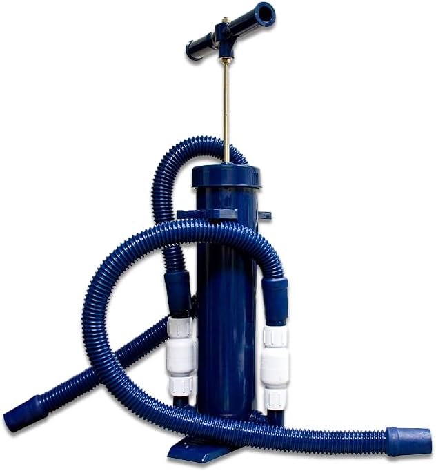 RectorSeal Mighty Pump 97795 Hand Operated A/C Condensate Pump, Easy Application, Lightweight & Heavy Duty PVC, Clears Slime, Mold, and Dirt, Easy Application, HVAC