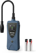 AGT-1385 Gas Leak Detector, Natural Gas Detector with 6.8-Inch Neck, Color Display, Visual & Audible Alarms for Methane, Propane & Other Combustible Leaks for Home & RV (Includes 2 Batteries)
