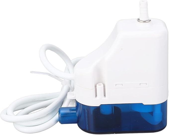 WALFRONT 0.07L Condensate Pump, Silent Operation AC Drain Pump, 40LH Water Removal System for Dehumidifiers and Ice Machines