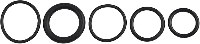 300Pcs Rubber O-Ring Assortment Kit Automotive Gasket Seal Washer Assortment for Plumbing, Faucet, Mechanic, Repairs, Air Connections