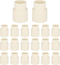 (20 Pieces) EFIELD 1" x 3/4" CPVC Pipe Fittings, Slip x Slip (Socket) Coupling, For Hot and Cold Water Plumbing,(CPVC029-10-20PCS)