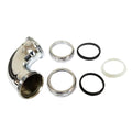 Replacement 1-1/2" Chrome Plated Brass Slip Joint 90 Degree Elbow with Nuts and Washers for PrimeX 80160