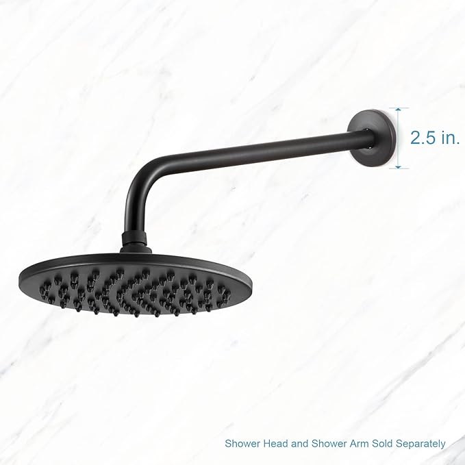 OFFO Shower Arm Flange Oil Rubbed Bronze 2.5" in Outer Diameter Replacement Shower Head Arm Escutcheon Plate Suitable for Most Brands Shower Head Arms