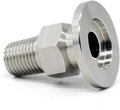 SS304 KF16 NPT Male Adaptor thread 1/4" NW16 KF Male coupling ISO-KF16 X NPT 1/4"