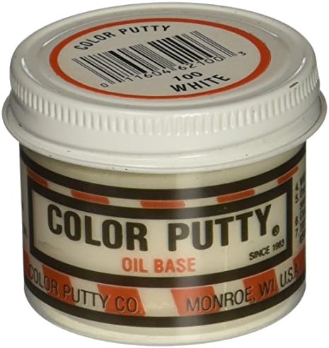 3.68 oz Color Putty 100 White Color Putty Oil-Based Putty