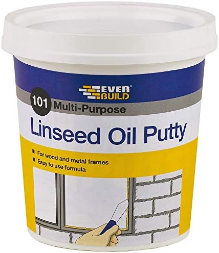 Everbuild Multi Purpose Linseed Oil Putty 101 Natural 1Kg