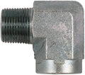 1/2" NPTF Male x 3/4" NPTF Female 90 Degree Pipe Elbow/Corner Hydraulic Adapter Fitting | 5502-08-12