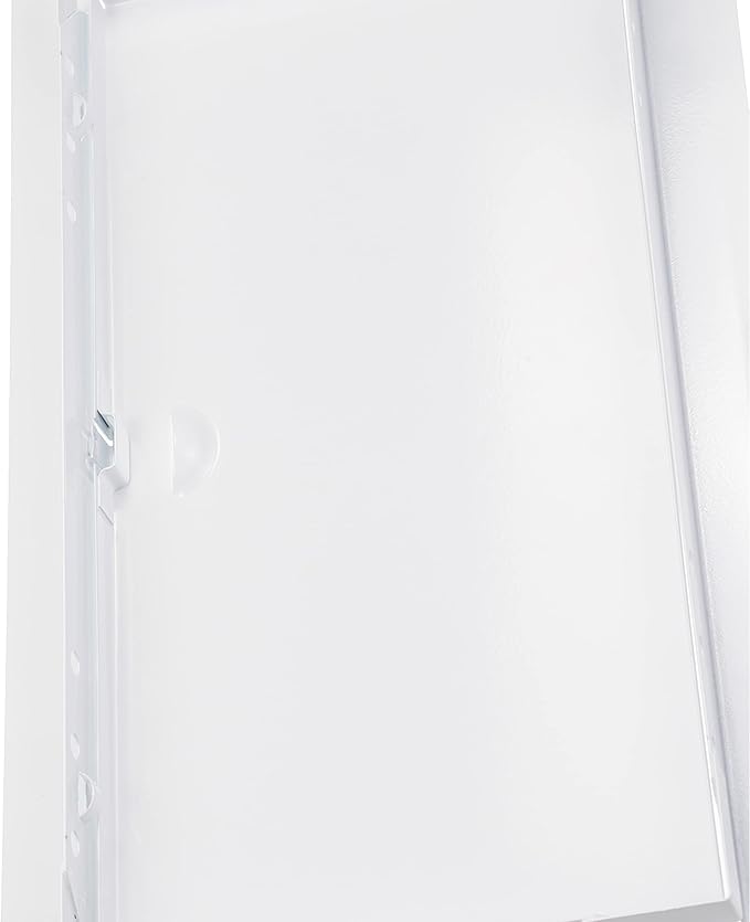6" x 12" White Metal Access Panel. Service Shaft Door Panel. Plumbing, Electricity, Heating, Alarm Wall Access Panel for Drywall. Bathroom Services Access Hole Cover.