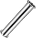 Tri Clamp Tube 1.5 Inch Tube OD Sanitary Spool Tube Length 8 Inch Clamp End OD 50.5mm 304 Stainless Steel Seamless Round Tubing