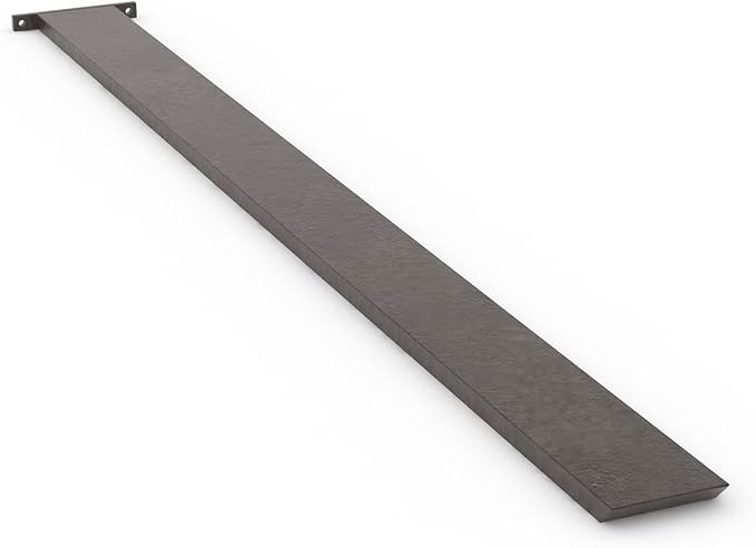 Iron Supports Hidden Island Countertop Support Bracket - Heavy Duty Brackets for Granite Countertops - Steel Kitchen Island Support Brackets (Raw Steel - 38 Inch)