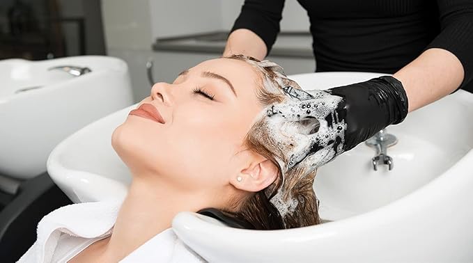 LukLoy Salon Shampoo Bowl Faucet Vacuum Breaker Kit with Shampoo Bowl Hose and Sprayer Replacement Part for Shampoo Bed,Hair Salon Sink Faucet Sprayer Hose Set