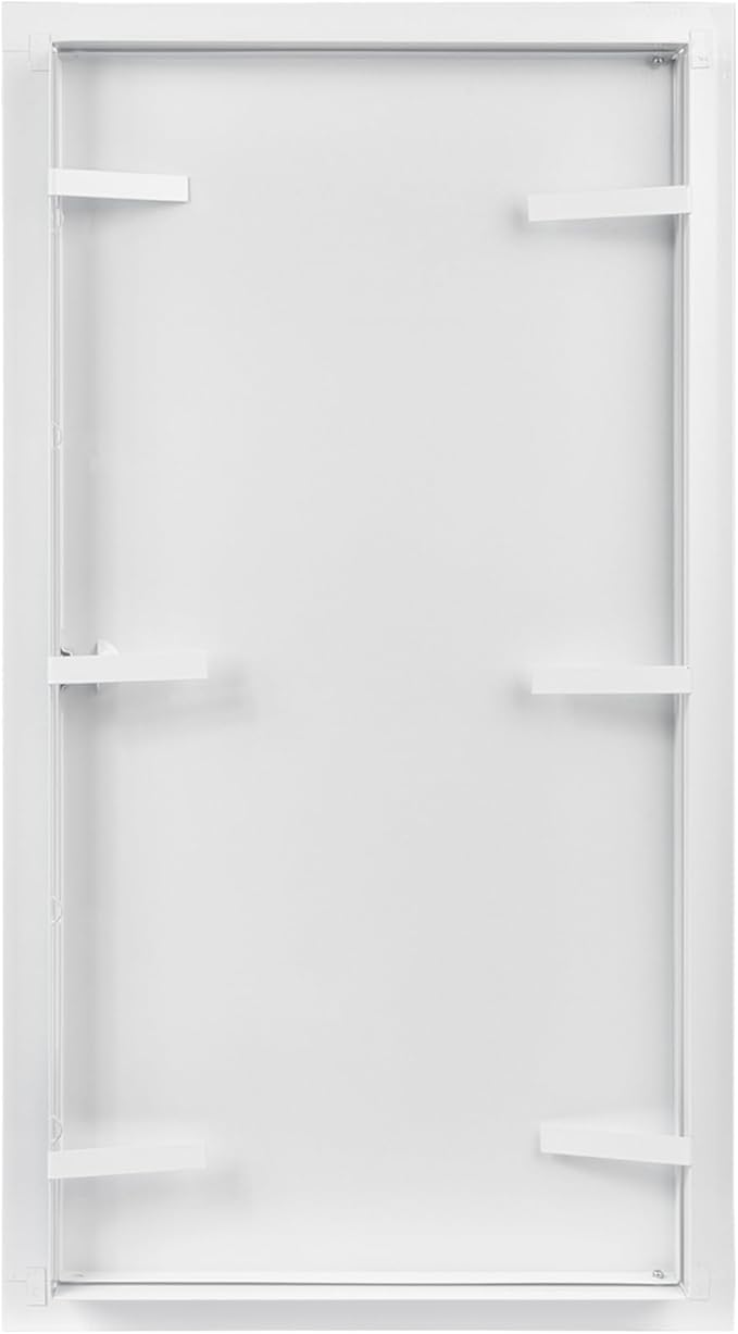 12x24 Inch White Access Panel – Metal Rectangular Wall & Ceiling Access Door for Plumbing Electrical HVAC – Easy Install Indoor Panel for Drywall Home Improvement and Maintenance