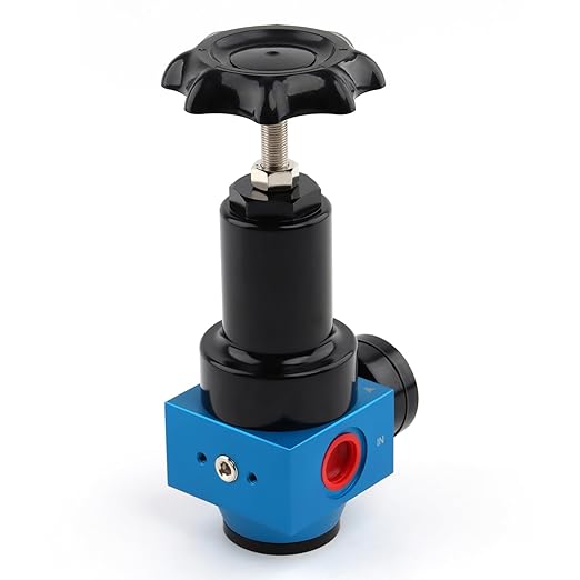 SNS Air Pressure Regulator Female Thread 3/4 NPT 0-500 PSI Adjustable, Bracket, with Gauge QTYH-N20