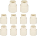 (10 Pieces) EFIELD 3/4" x 1/2" CPVC Pipe Fittings, Slip x Slip (Socket) Coupling, For Hot and Cold Water Plumbing,(CPVC028-10)