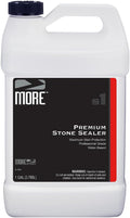 MORE Premium Stone Sealer - Water-Based Protectant - Granite, Marble, Concrete & Grout Sealer - for Indoor & Outdoor Use - Protects Against Oil, Water-Based Stains - Unscented - Gallon (128oz)