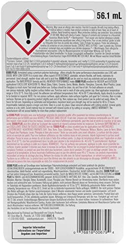 Eclectic Products inc. E6000 Plus Multi-purpose Clear Glue, Waterproof and Paintable, Strong Flexible Craft Adhesive for Wood, Glass, Fabric, Ceramic, Metal and More, 56.1ml