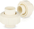 (2 Pack) EFIELD 1" Inch CPVC Slip Union, CTS x CTS Union Solvent Connection Fittings,(CPVC032-2)