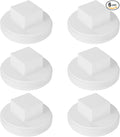 6Pack 3 Inch PVC Male Threaded Pipe End Cap 3" PVC Pipe Male Thread Plug Adaptor SCH40 NPT Plug Pipe Fitting for Plumbing Water Line