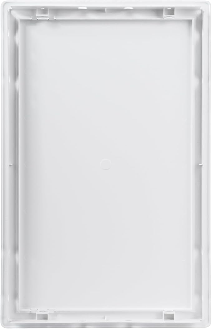 10x16 Inch White Access Panel – ABS Plastic Rectangular Wall & Ceiling Access Door for Plumbing Electrical HVAC – Easy Install Indoor Panel for Drywall, Home Improvement and Maintenance
