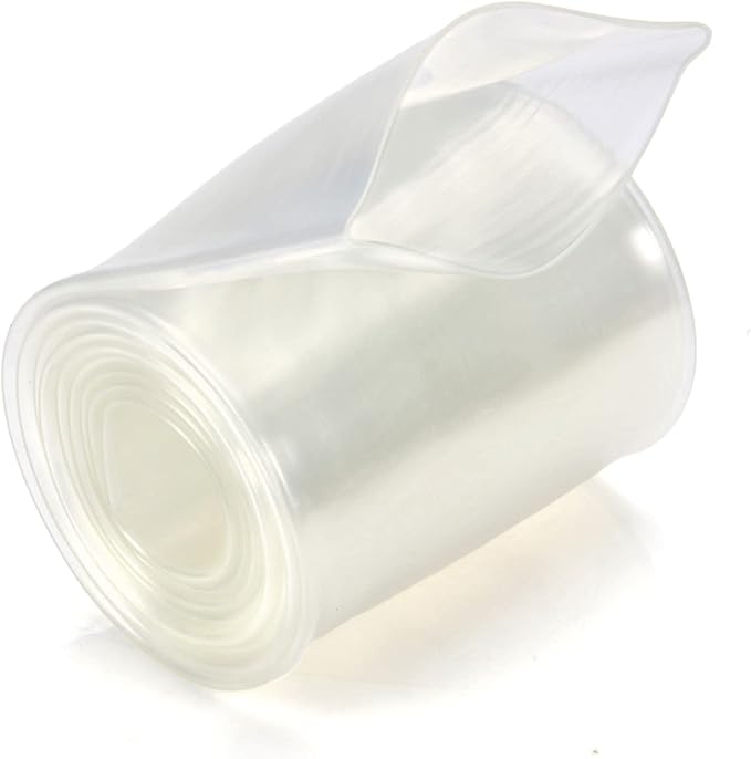 Chanzon 3:1 Ratio 2" (50mm) Heat Shrink Tubing - Marine Grade Waterproof Adhesive Lined - 4Ft Roll (1.22M Total Length) Clear/Transparent Polyolefin Sleeving Wrap Shrinking 3 to 1 Ratio 1pcs