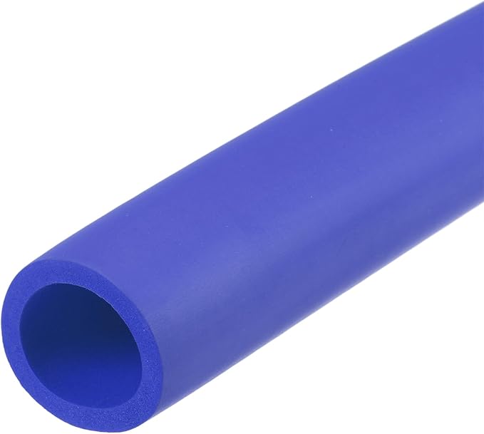 uxcell Foam Tubing for Handle Grip Support, Pipe Insulation Outside Pipe Lagging, 32mm(1 1/4") ID 44mm OD 1m Blue