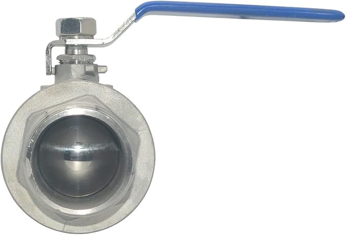 1Pcs Full Port Ball Valve 2'' - Heavy Duty Male NPT (MNPT) X Female NPT (FNPT) Thread with Long Handle Switch,Stainless Steel 304 for Water, Oil, and Gas,1000WOG