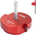 2 Wings PVC Pipe Reamer, Plastic PVC Pipe Fitting Saver Kit Fit into Standard 1/2" Drills 3inch Head Socket Saver Tool