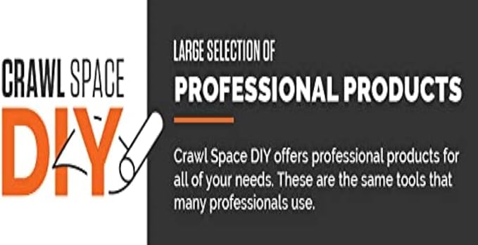 Whitecap Premium Reinforced Vapor Barrier - 20 Mil - (12' x 100') - Tear Resistant, Heavy Duty Vapor Barrier, Dura Skrim Moisture Barrier Plastic Sheeting for Crawlspace, Garden, Greenhouses