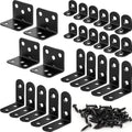26 Pack L Bracket Corner Brace Kit, 3 Sizes Stainless Steel Corner Bracket