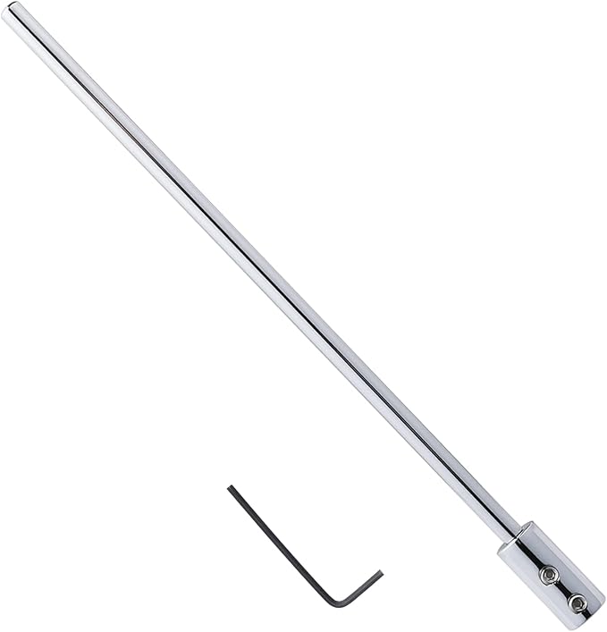 Artiwell Extension Rod for Bathroom Pop-Up Vertical/Horizontal Rods, 6 Inch Pop Up Drain Extension Rod for Bathroom Sink Drain Assembly,Chrome Plated