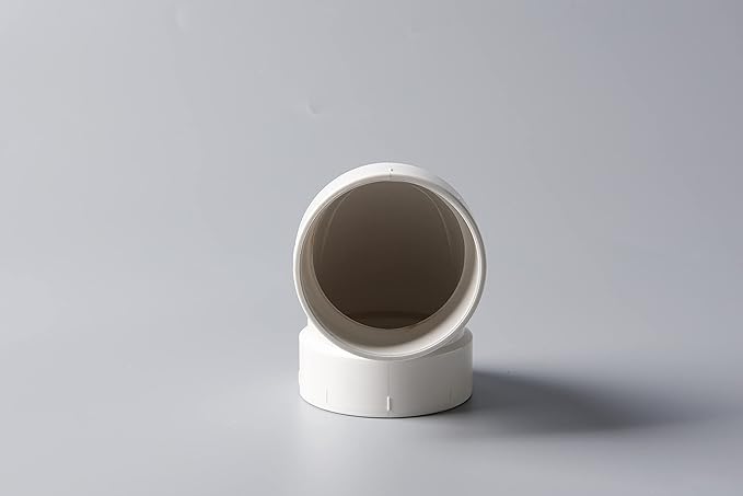 Rainbow Dream 3 Inch DWV 90 Degree PVC Pipe Elbow - 1pc, White