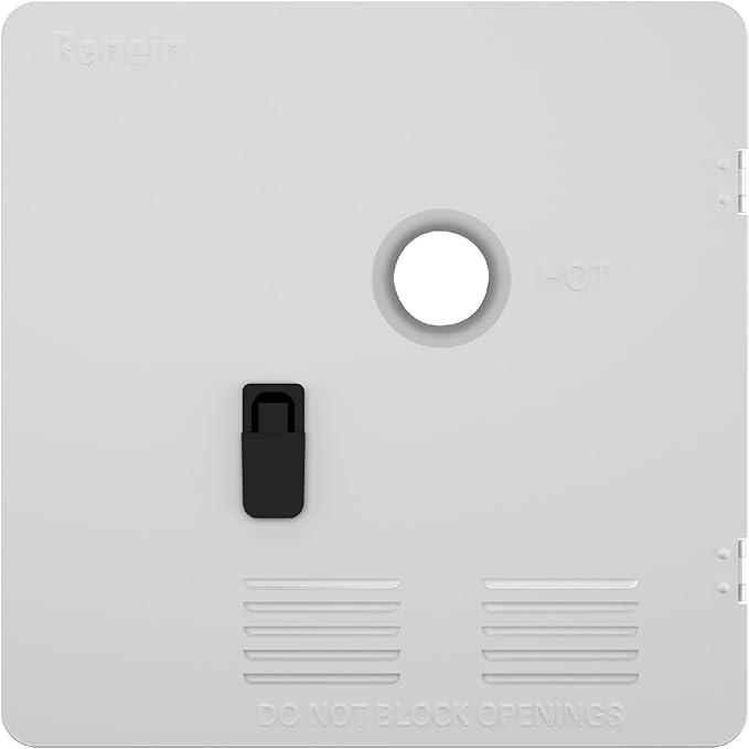 Ranein 18 x 18 Inches RV Water Heater White Door. ONLY Door kit for Ranein RV water heaters