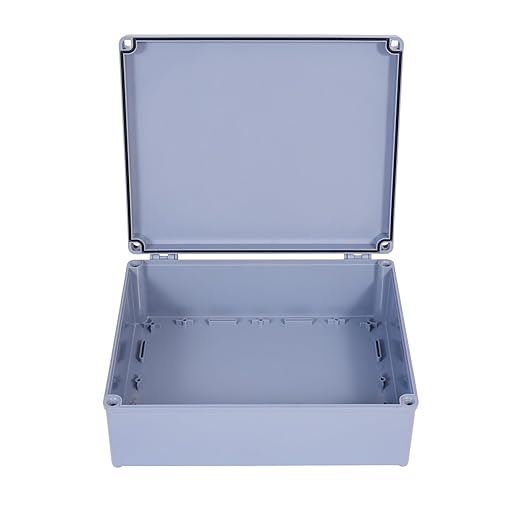 12" x 10" x 4" ABS Plastic Dustproof Waterproof Box IP65 Junction Boxes Project Junction Conduit Box Enclosure Use for Outdoor and Indoor