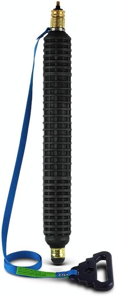 LTP34 Pneumatic Hydraulic Long Test Plug Inflatable with Air or Water. Two Stage Deflation, 3 to 4 Inch (Waffle Body)
