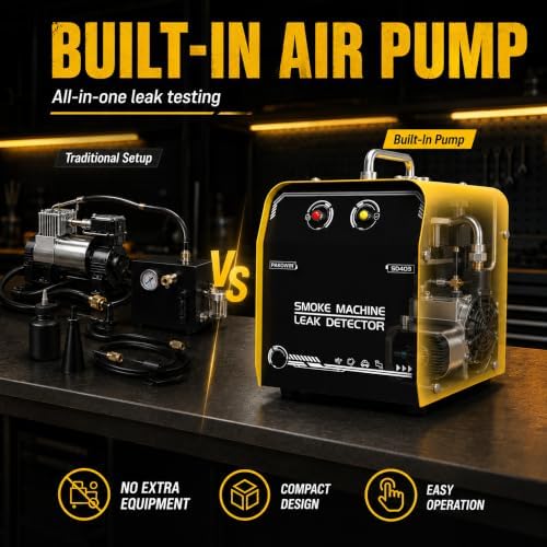Smoke Machine Tester Tool - 10s Rapid Smoke Output