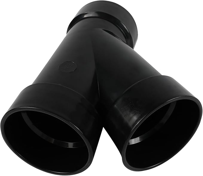 EFIELD 3 in. ABS DWV 45 Degree All Hub Wye Tee