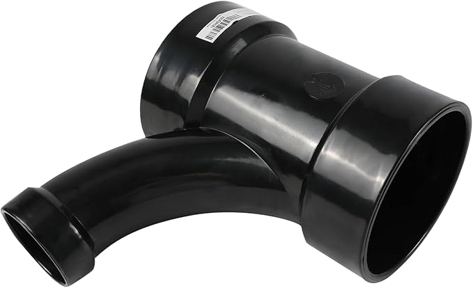 EFIELD 4"x 4"x2"ABS DWV Combination Wye & 1/8 Bend (One Piece) (Hub)