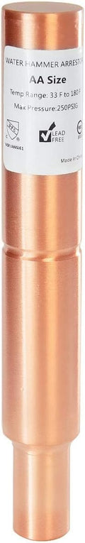 EFIELD MH-260 1/2-Inch Straight MIP Copper Water Hammer Arrestor,(HAMMER023)