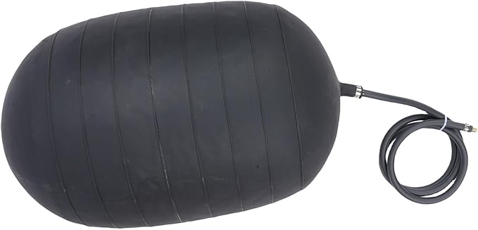 EVGATSAUTO Inflatable Test Ball Pipe Plug PVC High Elasticity for Leakage Detection and Water Testing Efficiently Seals Various Drainage Pipe Sizes
