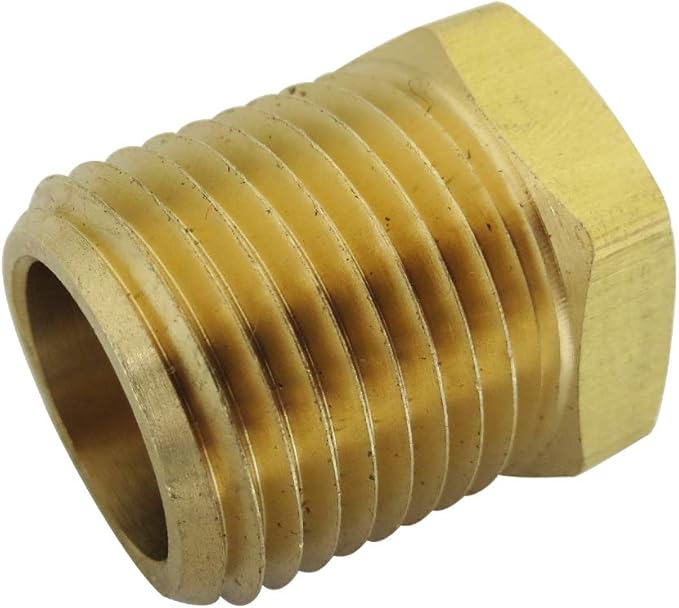 Brass Pipe Fittings, NPT Tee, Hex Head, Hex Nipple, Hex Coupling, 90 Degree Barstock Forged Elbow, Air Hose Fittings, 1/8" 1/4" 3/8" NPT Brass Fittings Kit, for Up to 1200PSI