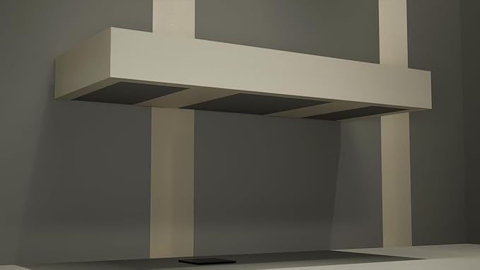 The Original Granite Bracket Floating Shower Bench Kit with Concrete Mesh Board (12x36) - Shower Bench,Bench Seat, DIY Shower Benches,Bathroom Décor, Space Efficiency, Bathroom Benches, 1 Count
