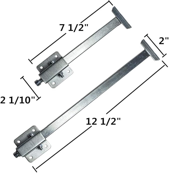 Undermount Sink Repair Kit, Brackets for Fallen Sink Support, Alloy Steel, Silver Gray, Undermount, 5 Count
