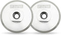 DT-DIATOOL Aluminum Backer of Polishing Pad 3 Inch 2pcs- Hook Loop Backing Pad with Arbor 5/8" 11 for 3 Inch Wet or Dry Polishing Pads